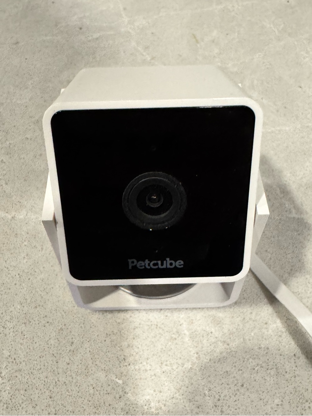 Petcube Cam 1080p HD Pet Camera with Night Vision & Magnetic Mount – White